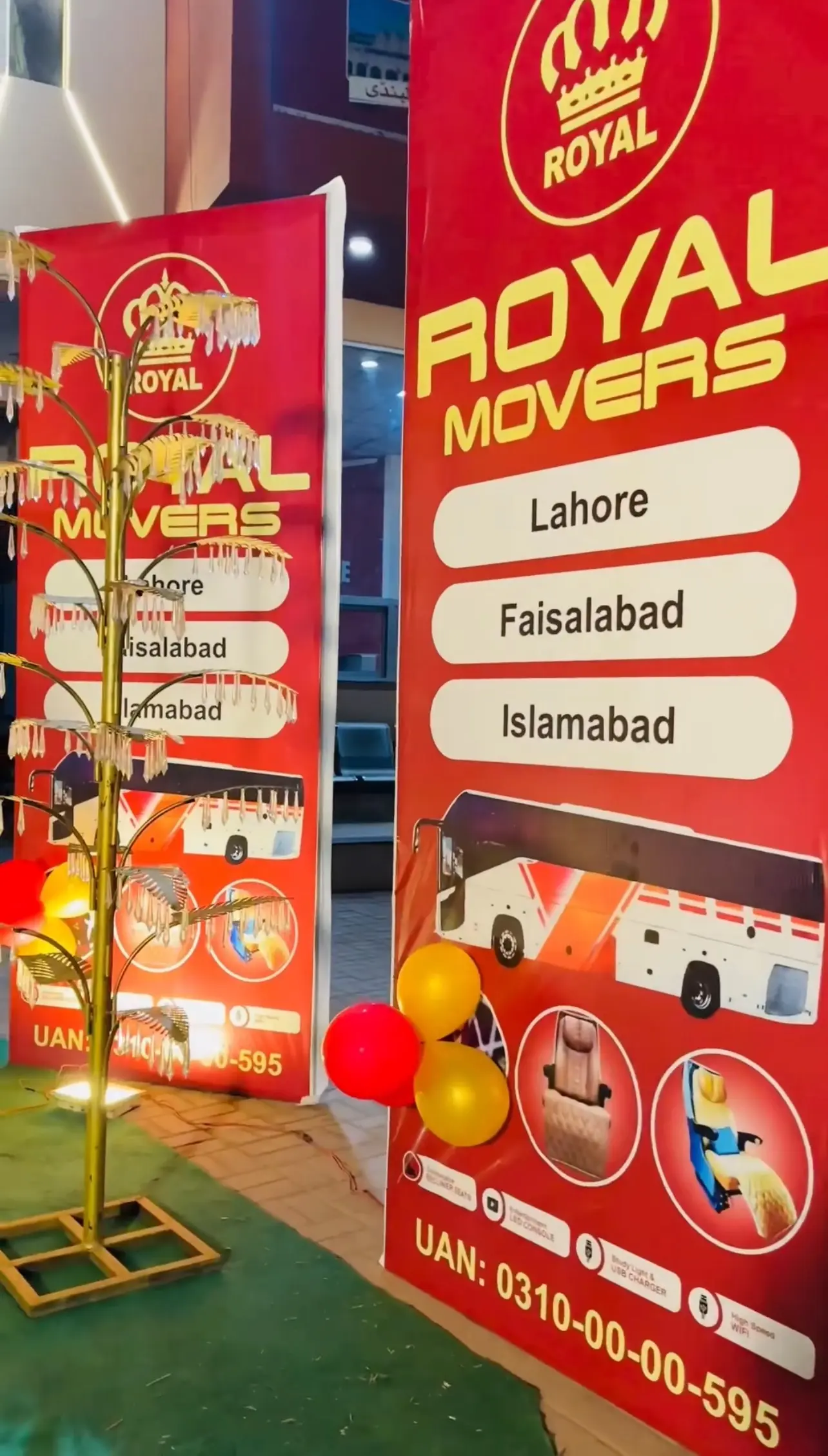 launching ceremony of royal movers in sadiqabad