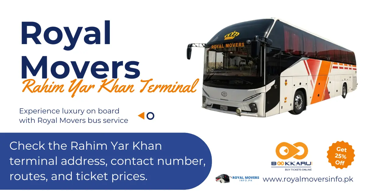 Royal Movers rahim yar khan temrinal