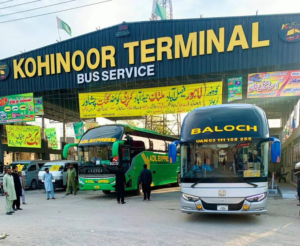 kohinoor terminal bus service
