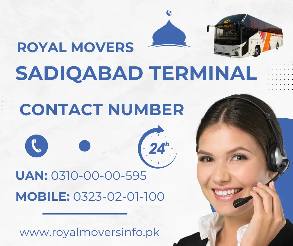 royal movers sadiqabad contact number